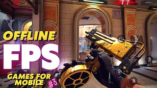 Top 10 Best Offline FPS Games for Android & iOS 2022 Pt.3 | High Graphics Mobile FPS Games