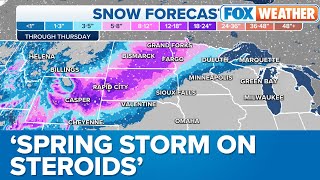'This Is a Spring Storm on Steroids': Blizzard Approaches Plains and Upper Midwest