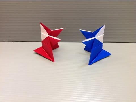 Daily Origami: 111 - Wrestler Daily Origami: 111 - Wrestler