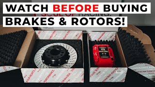 Watch This Before Buying Brakes & Rotors...