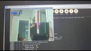 Line tracking using PID control - first body