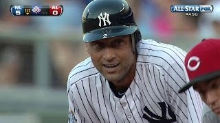 Derek Jeter passes Mickey Mantle for most All-Star Game hits in 2012