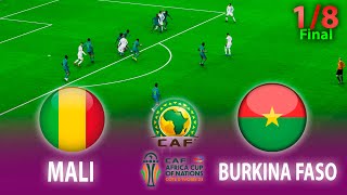 Mali contre Burkina Faso | Round of 16 - African Cup of Nations 2023 | Full Match All Goals | PES 21