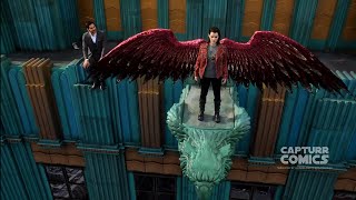 Lucifer sees Rory flying with her wings for the first time Scene | Lucifer 6x07