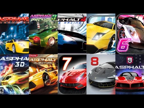 Evolución de los Juegos ASPHALT 2004-2023