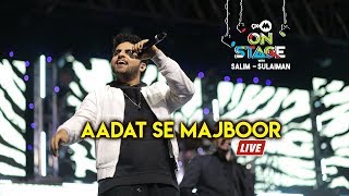 Aadat Se Majboor - Full Song | Salim Sulaiman Live ft. Raj Pandit | 9XM On Stage