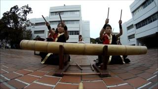 よさこい×結び 太鼓１ 大阪芸大学園祭2015　ローアングルVer