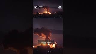 Ukraine's capital hit by massive missile and drone attack