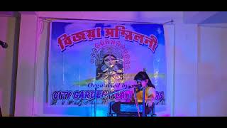 Roshnai| 6yrsKid| love to play song in harmonium| Purano Sei Diner kotha| Kitna Hasi tha din wo