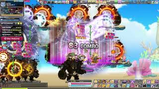 MapleStory Corsair Carcion AFK Farming Sol Janus Lv.10 (Calm Beach 2/18700/h)