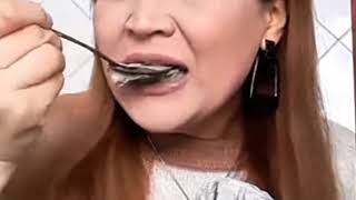 Wet clay paste eating 100 %swallow full focus🤤clay paste eating and swallow 🤤@VLOGMARIYAASMR7188