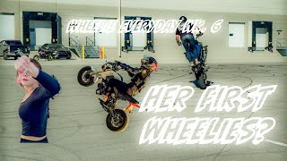 Blowing Tires and First Wheelies (Wheelie Everyday Wk. 6)