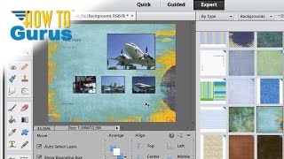 How To Change a Background in Adobe Photoshop Elements 11 12 13 14 15 Effects Tutorial