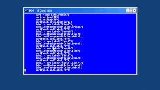 Lesson6 The Card Layout Manager | Introduction to the Java Programming Language
