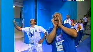 Markoulas Giorgos 212,5kg C\u0026J and reaction Iakovou Christos Athens 2004