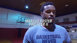 Marcus Foster gets in a SICK WORKOUT w/ Grind House Basketball before heading to Isreal PRO YEAR II