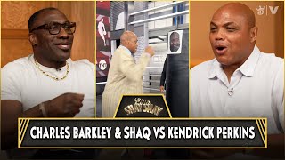 Charles Barkley On Beef With Kendrick Perkins, Skip Bayless & Shaq Calling Kendr
