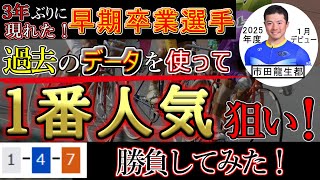 【競輪検証】数年に１度しか現れない！早期卒業選手を過去の結果から１番人気狙ってみた！！