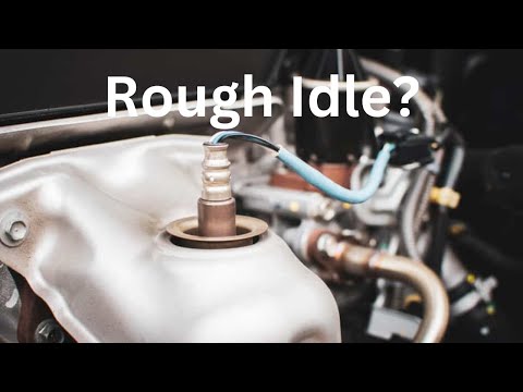 What causes rough idle on startup?