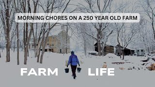 250-Year-Old Farm Life Hack: Morning Chores in Your PJ's