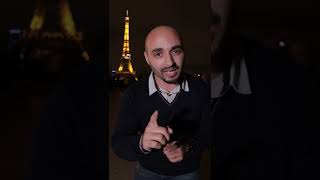 تحول برج ايفل في باريس - Eiffel Tower Paris #Shorts