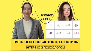 Типологія особистості. Еніостиль | Експерт Юлія Проданюк | В чому суть?