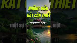 Những điều rất cần thiết