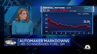 Demand destruction ahead? UBS downgrades automakers