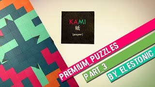 Прохождение / Walkthrough - KAMI - Premium Puzzles - Часть 3 / Part 3