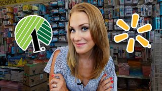I DID IT SO YOU DON'T HAVE TO 😱 (for EVERYONE!) Dollar Tree & Walmart Back to School Deals!