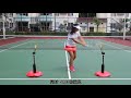 【得俞】siboasi系列 網球練習器403 官方示範影片 tennis swing trainer