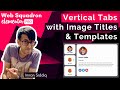 Elementor - Vertical Tabs with Image Titles & Templates