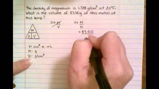 Density Problem 2