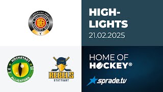 21.02.2025 - Highlights - Höchstadter EC vs. Stuttgart Rebels