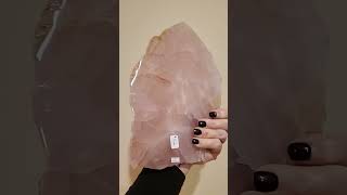 Rose Quartz slab #rosequartz #slab #pink #crystals #forsale