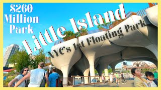 Exploring NYC’s First Floating Park “Little Island” (Pier 55) in Hudson River Park (Opening Day)