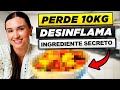 RECEITA QUE DESINFLAMA E PERDE 10KG [BARATA E RÁPIDA]