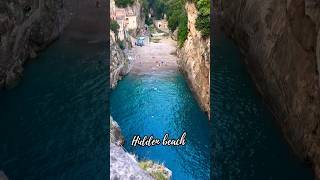 Fiordo di Furore 🌊 #amalficoast #amalfi #fiordodifurore #furore #hiddenbeach #italy