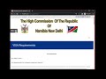 How To Apply Namibia Tourist Visa Step By Step Full Details