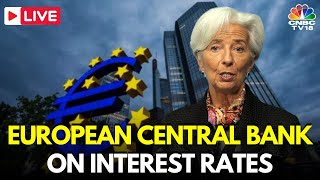 Christine Lagarde LIVE: European Central Bank Keeps Interest Rate Unchanged | Central Bank | IN18L