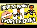 How to Draw George Pickens of the Pittsburgh Steelers NFL Football Team