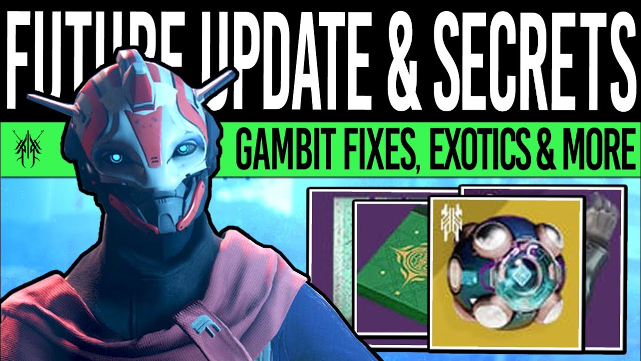 Destiny 2 | QUEST SECRETS & GAMBIT REWORKS! Exotic Reward, July Update ...