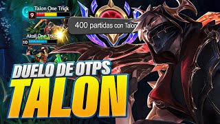 Tiene 400 PARTIDAS con TALON en el split ¿Más que YO con AKALI?