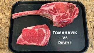 Tomahawk Steak vs Ribeye