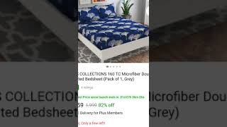 Fitted bedsheet under Rs 500 on Flipkart