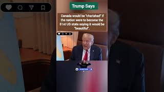 Trump - Canada would be \