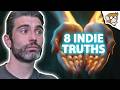8 QUICK Indie Game Dev Tips! (Steam, Marketing, Mindset)