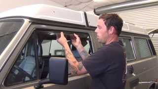 GoWesty: Installing Wind \u0026 Rain Deflectors - Vanagon and Eurovan