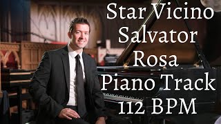 Star Vicino | Italian Art Song | Salvator Rosa | Piano Accompaniment Track | 112 BPM