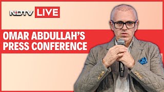 Omar Abdullah LIVE | Omar Abdullah Addresses Press Conference